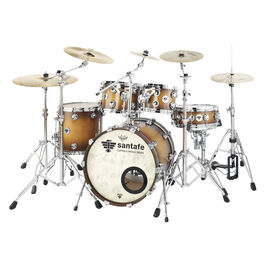 Set Rock Model II Maple Custom St0510 Santafe Drums