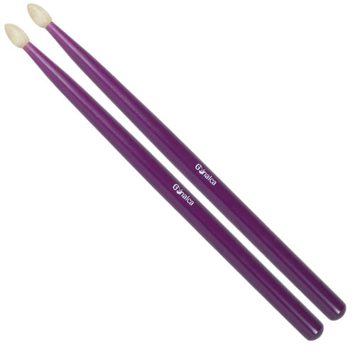 Baqueta Tambor Reglamento Par Ref. 02000 Gonalca 131 - Gc0071 morado claro