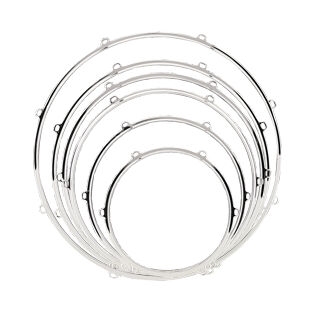 Aro Cromado Die Cast 14 10-Divisiones Santafe Drums 5000 18252