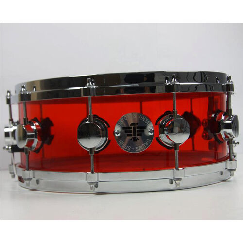 Caja Vintage-70 14X5.5 Aro Diecast Sp0010 Santafe Drums 005 - Rojo