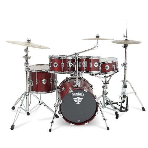 Set Amalgama Abd 16-10-12-F13-S13 Sa0020 Santafe Drums Natural