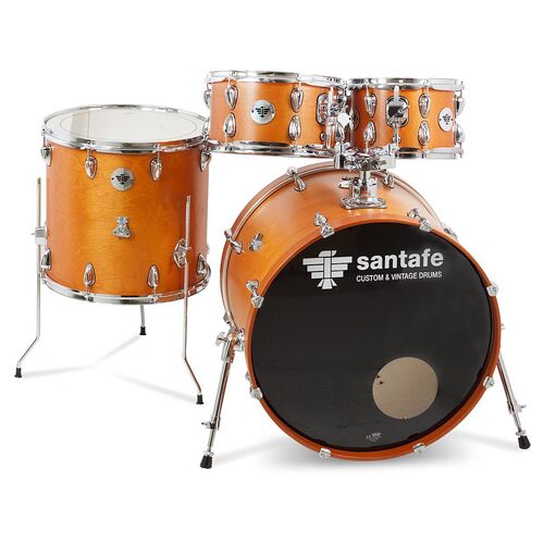 Set Compact 22X17/16X15/12X7/10X7 Sc0007 Santafe Drums 306 - Ca1035 miel