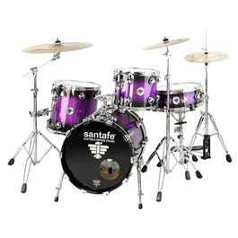 Set Jazz Resurrection Colores Sn0010 Santafe Drums Natural