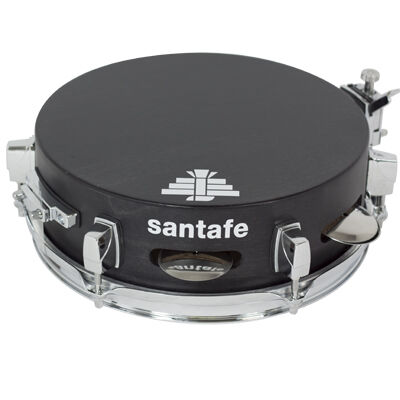 Caja Sonajas Top Wood 25X8 Cl001 Santafe Drums Negro