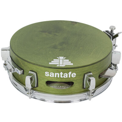Caja Sonajas Top Wood 25X8 Ref. Cl001 Santafe Drums 326 - Ca1051 verde