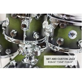 Set Abd Custom Jazz 18X16/10X8/14X14F Sb0020 Santafe Drums