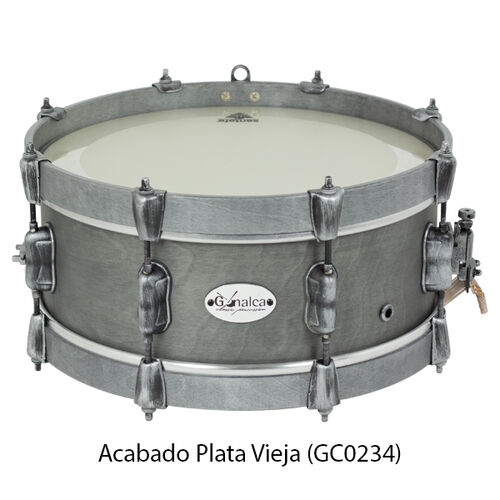 Redoblante Magest 35X16 Quadura 04706 Gonalca Plata Vieja