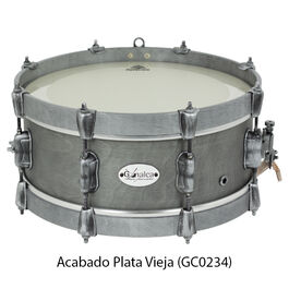 Redoblante Magest 35X16 Quadura 04706 Gonalca Plata Vieja