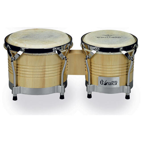 Juego De Bongos Madera 8-9 Natural R00112 Gonalca 100 - Natural