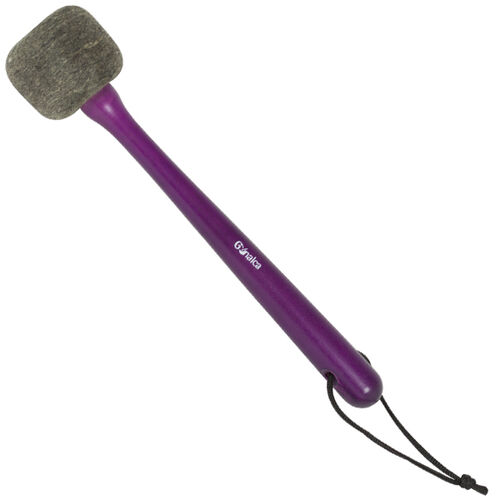Maza Bombo Timbal Fieltro Mango Correa 02642 Gonalca Morado Claro