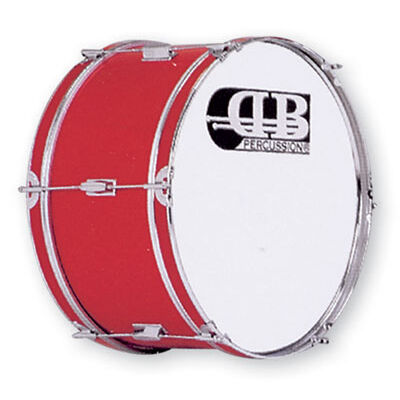 Bombo Banda 20X10 Db0047 DB Percussion Rojo