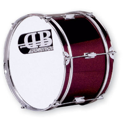 Bombo Banda 18X10 Db0048 DB Percussion 101 - Rojo vino b