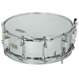 Caja Metal 14X5.5 Cromada 10 Div Db0076 DB Percussion Plata