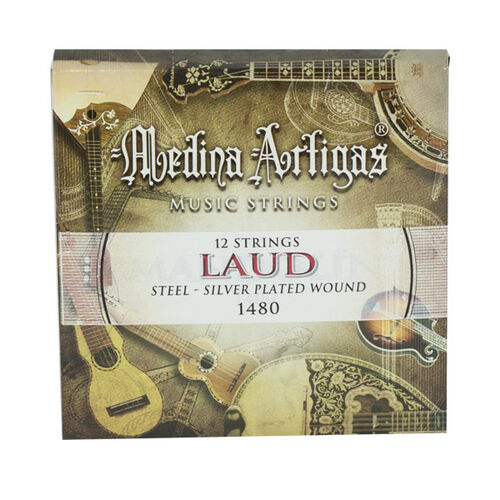 Juego Cuerdas Laud Acero 1480 Medina Artigas Medina Artigas