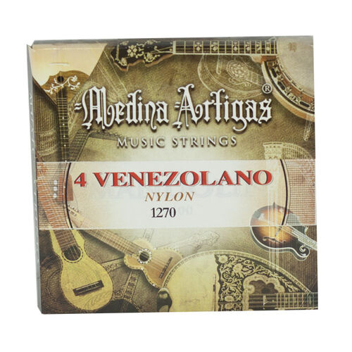 Juego Cuerdas Cuatro Venezolano Nylon 1270 Medina Artigas Medina Artigas