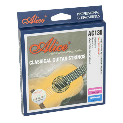 Juego Cuerdas Guitarra Clasica Ac130N Alice 099 - Standard