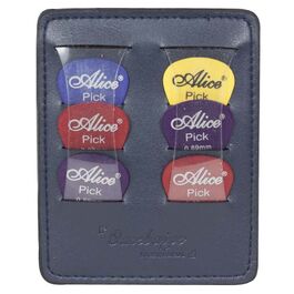 Porta 6 Puas Azul Piel para Correa 6575 Fbm Omb