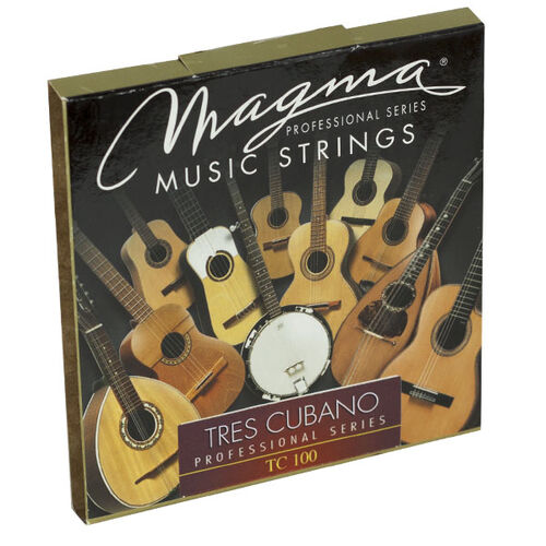 Juego Cuerdas Tres Cubano Tc100 Magma Magma Strings 099 - Standard