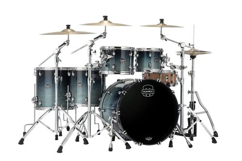 Bateria Mapex Saturn Renew Sr628xrj Teal Blue Fade