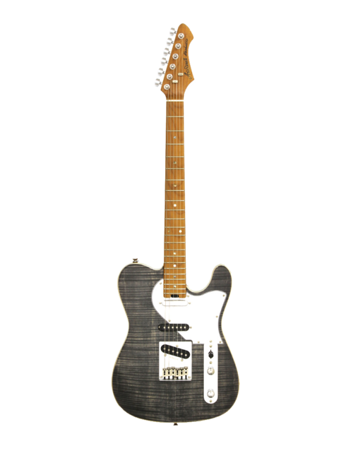 Guitarra Eléctrica Aria 615-Mk2 Nashville Negro Translúcido 615bkdm