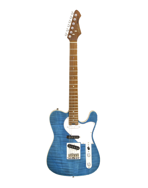 Guitarra Elctrica Aria 615-Mk2 Nashville Azul Translcido 615tqbl