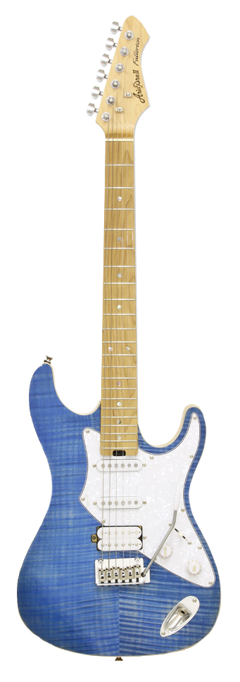 Guitarra Elctrica Aria 714-Mk2 Fullerton Azul Translcido 714tqbl