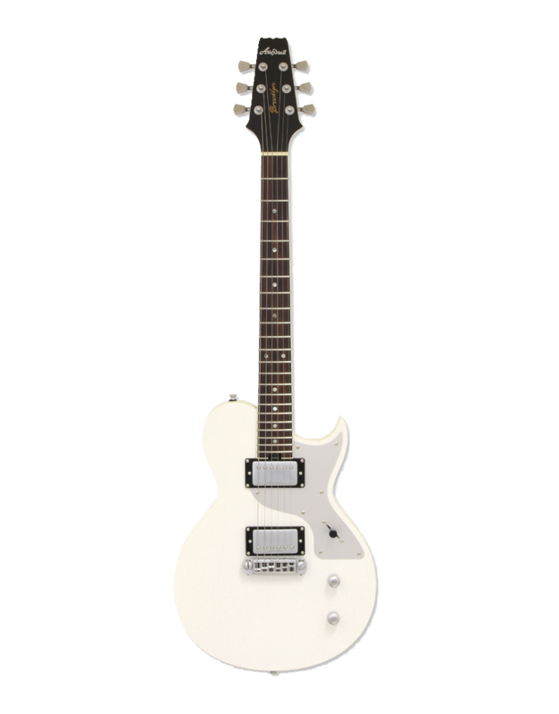 Guitarra Eléctrica Aria 718-Mk2 Brooklyn Blanca 718opwh