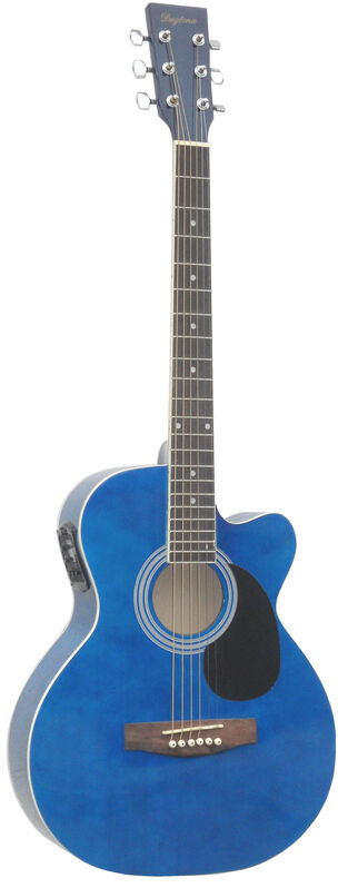 Guitarra Acústica Electrificada Daytona A401cebl Azul