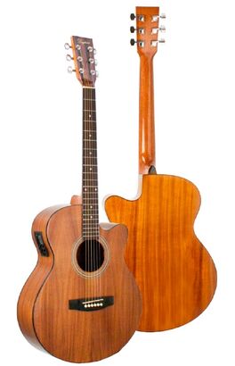 Guitarra Acstica Daytona A401ce Mini Jumbo Koa