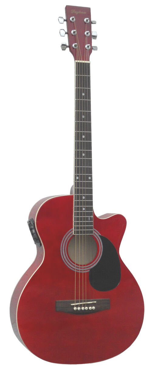 Guitarra Acstica Electrificada Daytona A401cerd Roja
