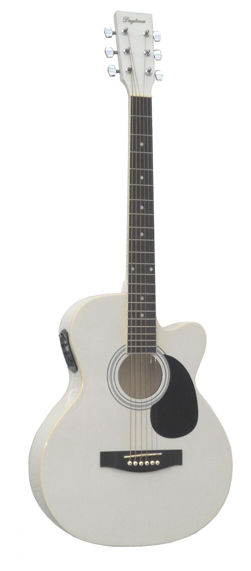 Guitarra Acstica Electrificada Daytona A401cewh Blanca