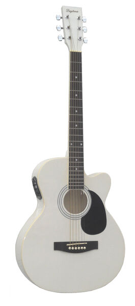 Guitarra Acústica Electrificada Daytona A401cewh Blanca