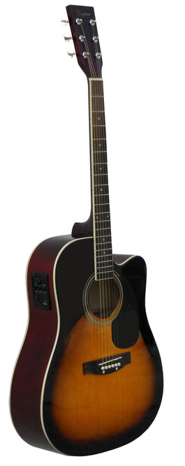 Guitarra Acústica Daytona A411ce Electrificada Sombreada