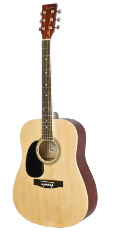 Guitarra Acústica Daytona Natural Zurda