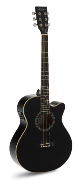 Guitarra Acústica Admira Indiana Negra Brillo