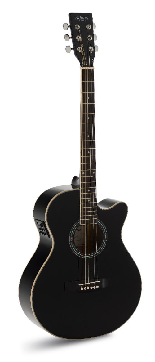 Guitarra Acstica Admira Indiana Negra Brillo