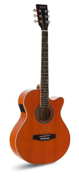 Guitarra Acstica Admira Indiana Naranja Brillo