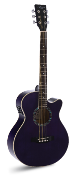Guitarra Acústica Admira Indiana Morada Brillo