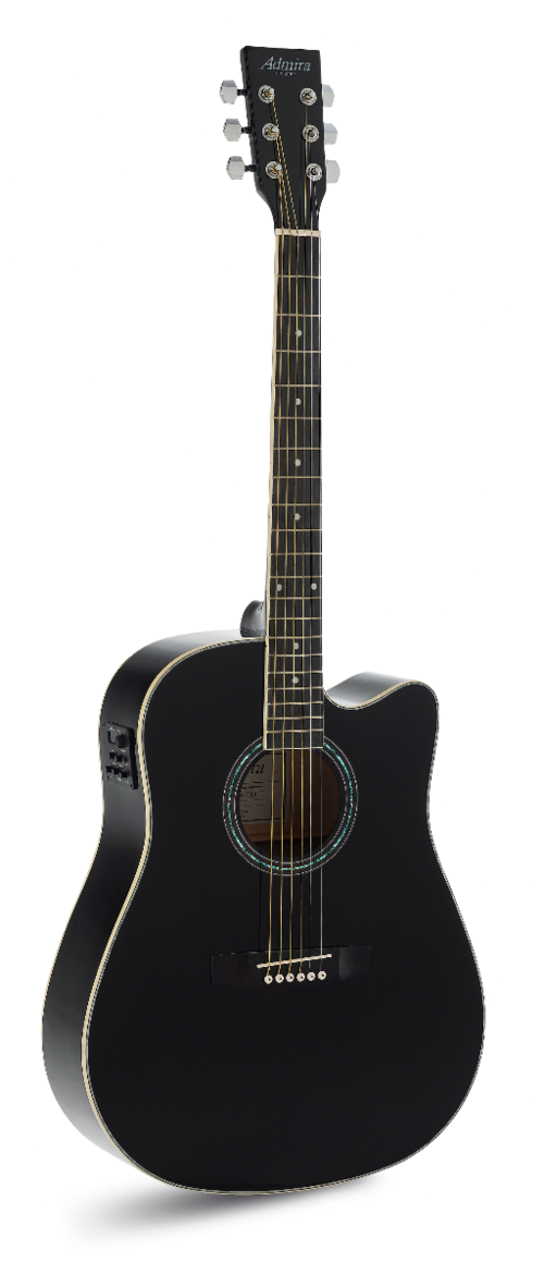 Guitarra Acústica Admira Tennessee Negra Brillo