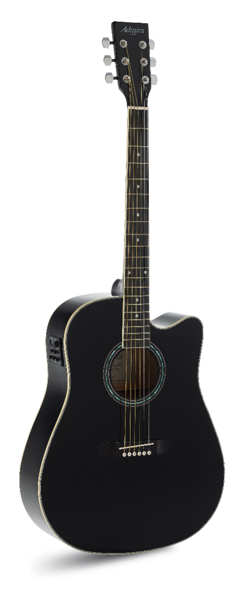 Guitarra Acstica Admira Tennessee Negra Brillo