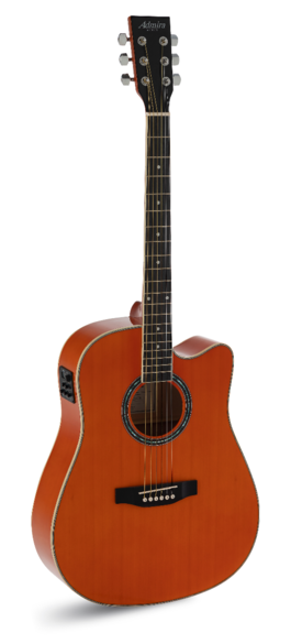 Guitarra Acstica Admira Tennessee Naranja Brillo