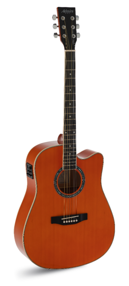 Guitarra Acústica Admira Tennessee Naranja Brillo