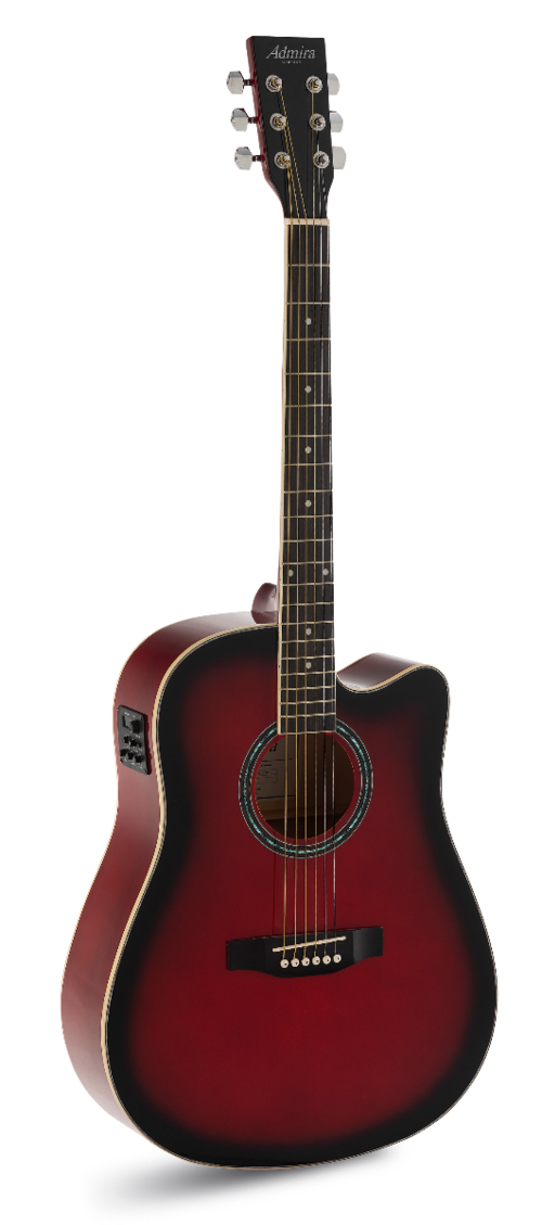 Guitarra Acstica Admira Tennessee Roja Brillo