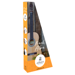 Pack de Guitarra Clásica Admira Alba 3/4 Serie Iniciación