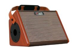 Ag26a Amplificador Guitarra Acústica Ek Audio de 25w Con Batería Recargable