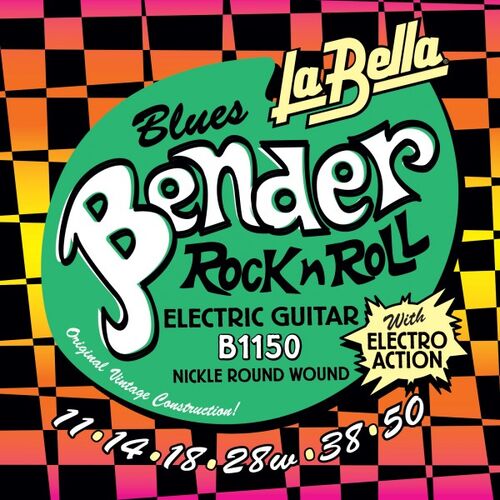 Juego de Cuerdas para Guitarra Elctrica Blues Bender 11/50