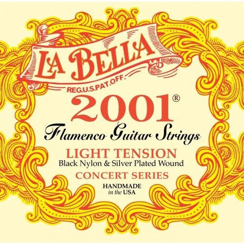 Juego de Cuerdas La Bella Flamenco B2001fl Tensin Ligera