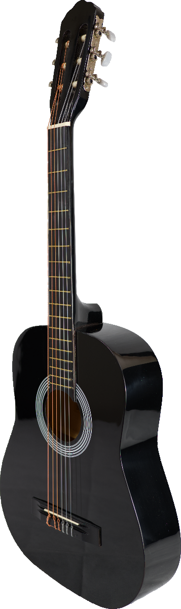 Guitarra Rocío C16 (3/4) Tamaño Cadete 90 Cms Negro