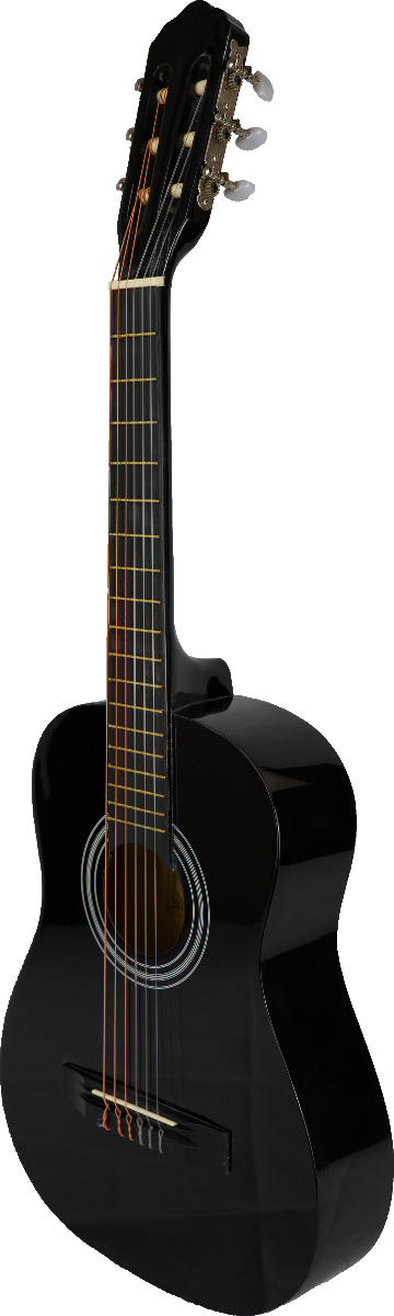 Guitarra Rocio C6bk (1/4) Cadete 75 Cms Negra