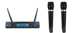 Sistema Inalámbrico de Dos Micrófonos de Mano Ek